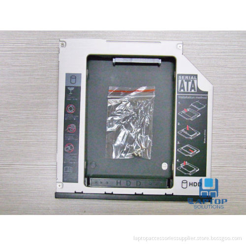 Sata To Sata 2nd Hdd Caddy Optical Disc Drive For Dell Latitude E6400 E6500 Series Laptops